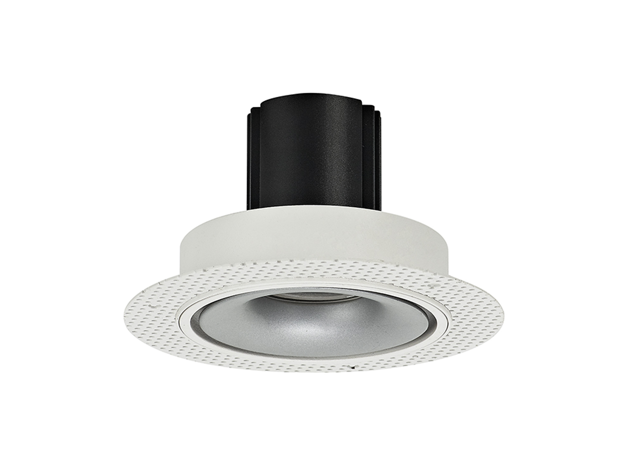 DM202084  Bolor T 9 Tridonic Powered 9W 2700K 770lm 24° CRI>90 LED Engine White/Silver Trimless Fixed Recessed Spotlight, IP20